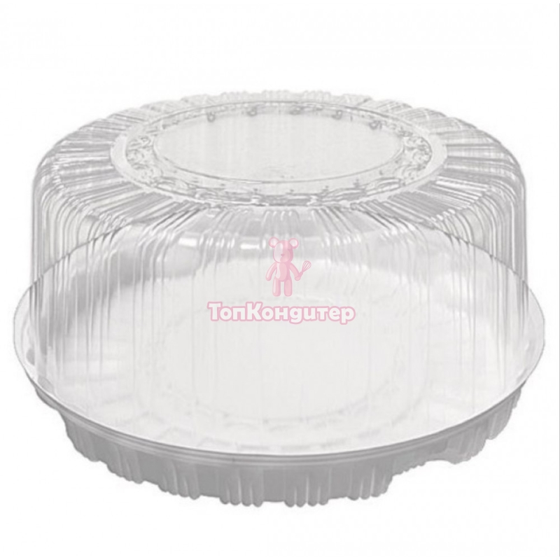 Коробка пластиковая для торта 28 см